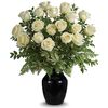 18 White Roses